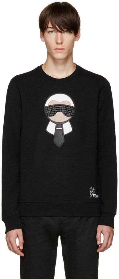 fendi sweater men's cheap|fendi karlito sweater.